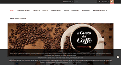 Desktop Screenshot of ilgustodelcaffe.com